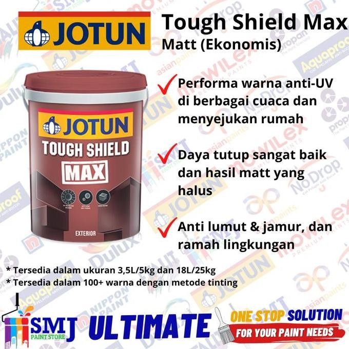 Cat Tembok Eksterior Jotun Toughshield Max Warna  Light Antique 18L Co