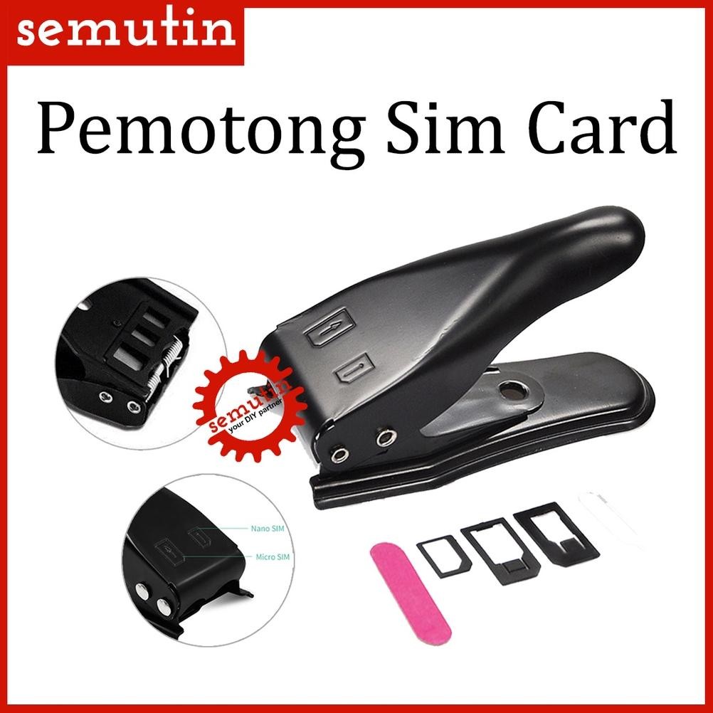 

DF215>> Pemotong Sim Card / Potong Cutting Cutter Cut Ukuran Nano Micro Besar Kecil Simcard Kartu Perdana