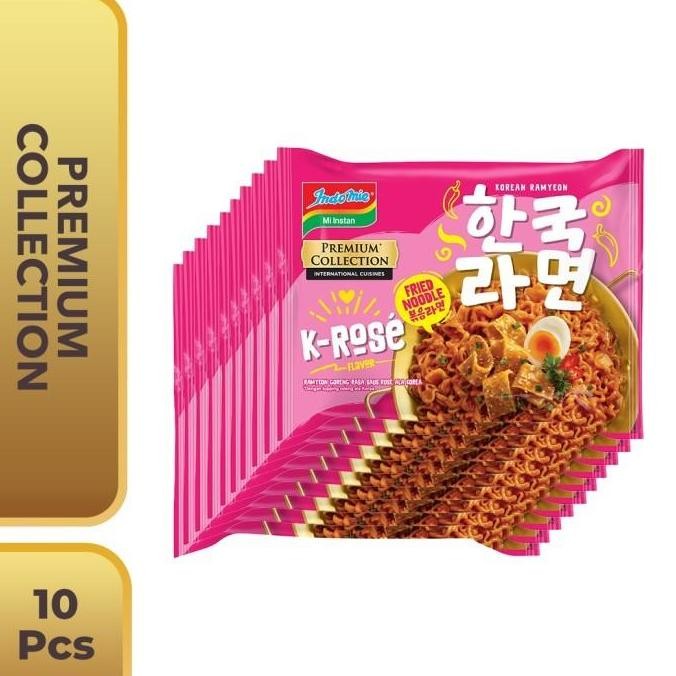 

10 PCS - Indomie Korean K-Rose 85 Gr LS