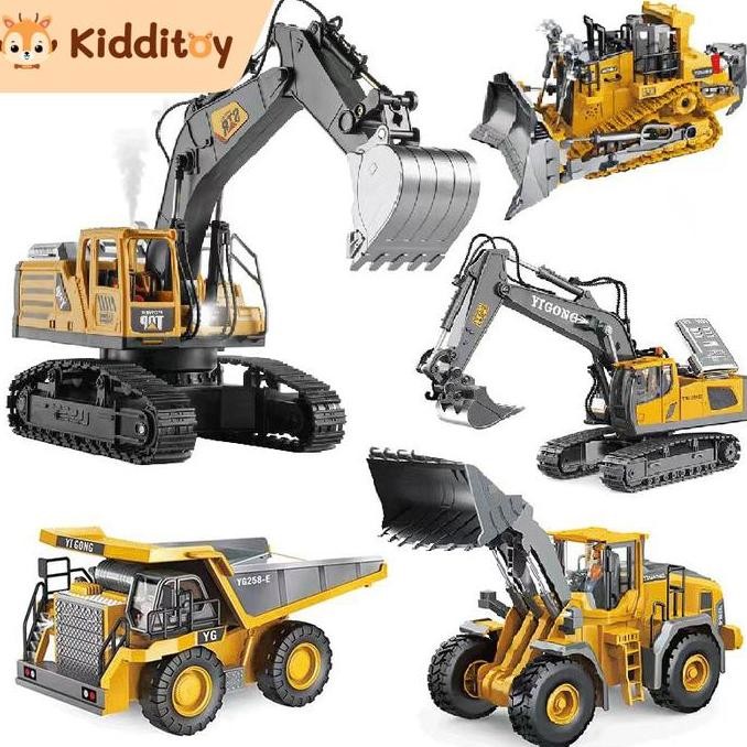 Mainan Excavator Remote Control Besar Mobil Ekskavator Rc Excavator