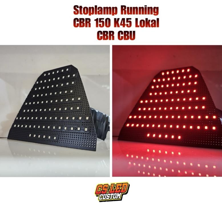 stoplamp running cbr 150r lokal / cbr k45 / cbr cbu 11 mode led strip