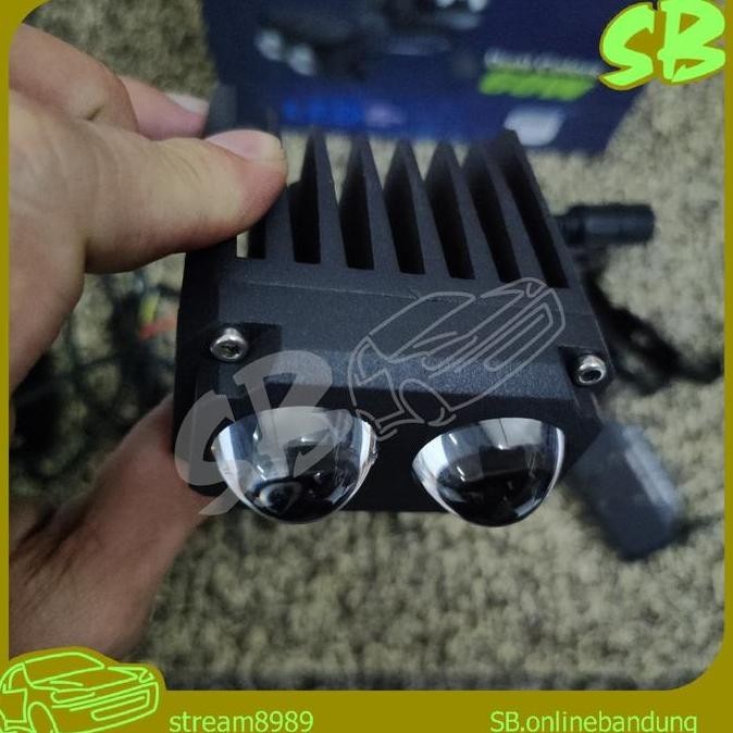 New  Autovision Biled Mini Projie Borneo Fog Light double lens Foglamp