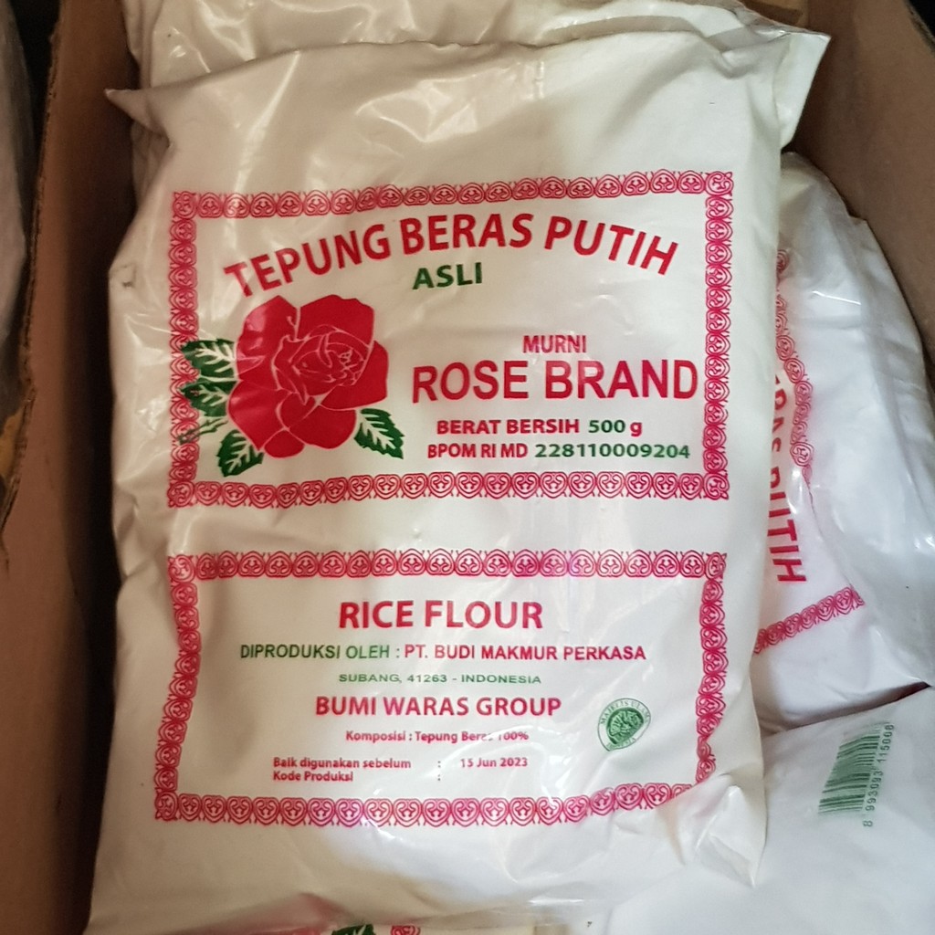 

Rose Brand Tepung Beras Putih 500gr