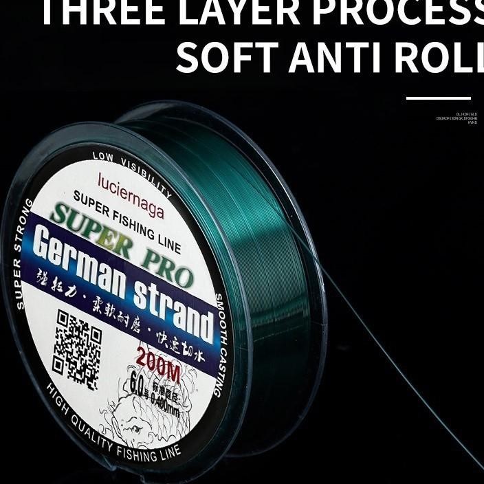 Senar Pancing 200 Meter Senar Utama Senar Pancing Taiwan Senar Pancing Sub Senar Pancing Ketegangan 