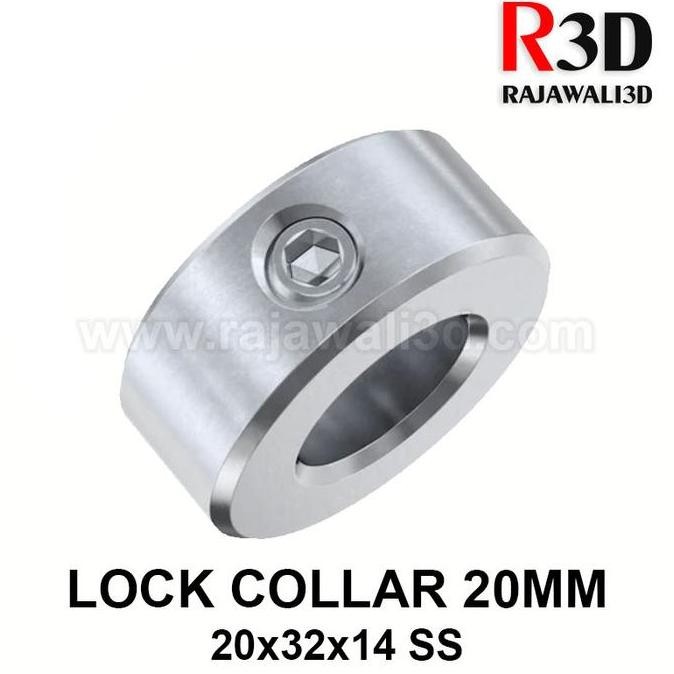 LockCollar Lock Collar Locking Collar 20mm Stainless Steel 20x32x14mm