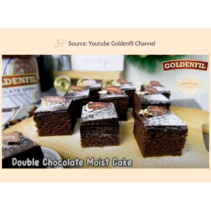 

MAMA.YOOL - Goldenfil Chocolate Spread 1 kg FREE PACKING / Filling Topping Selai Coklat Premium