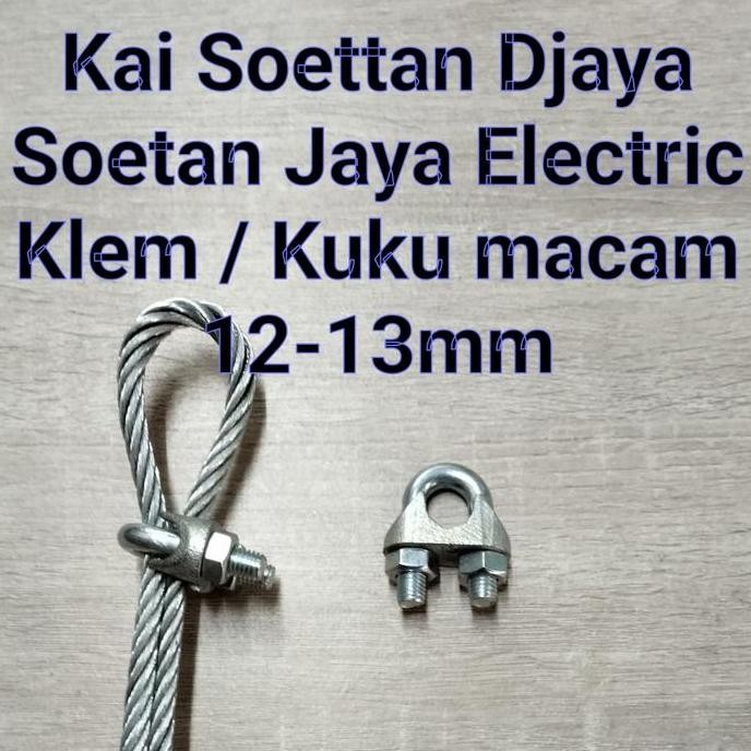 Klem Seling 12-13Mm/Klem Kabel Baja 12-13Mm Co