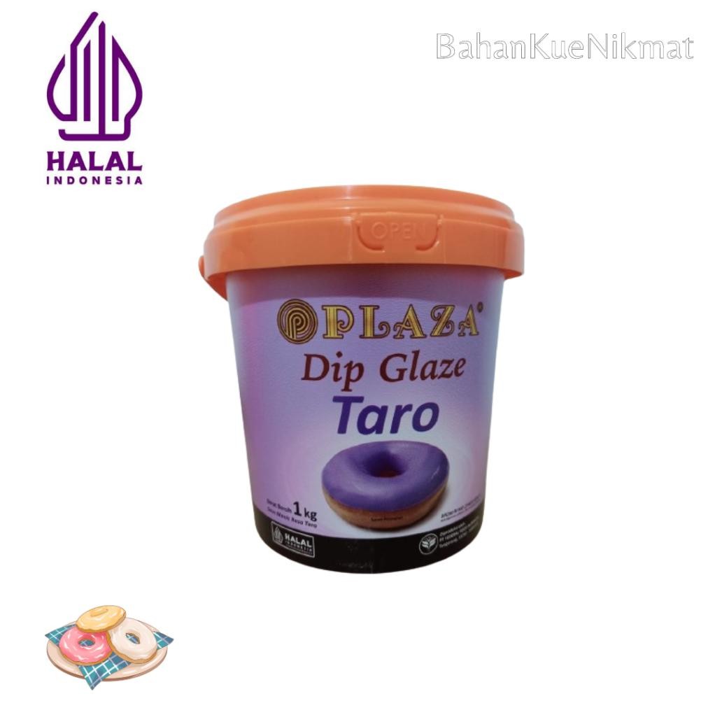 

PLAZA Dip Glaze Donat 1 Kg - Donut Topping 1Kg