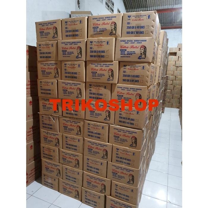 

NEW PRODUCT TEPUNG PUTRI BUMBU SERBAGUNA 1 DUS ISI 40 X 250G [KARGO] REE RAIN