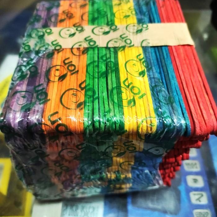 

(Best Saller) Stik Es Krim Warna - Warni ( Prakarya ) Isi 540 Pcs Bestseller