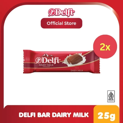 

Delfi Cokelat Bar Milk 25 g x2