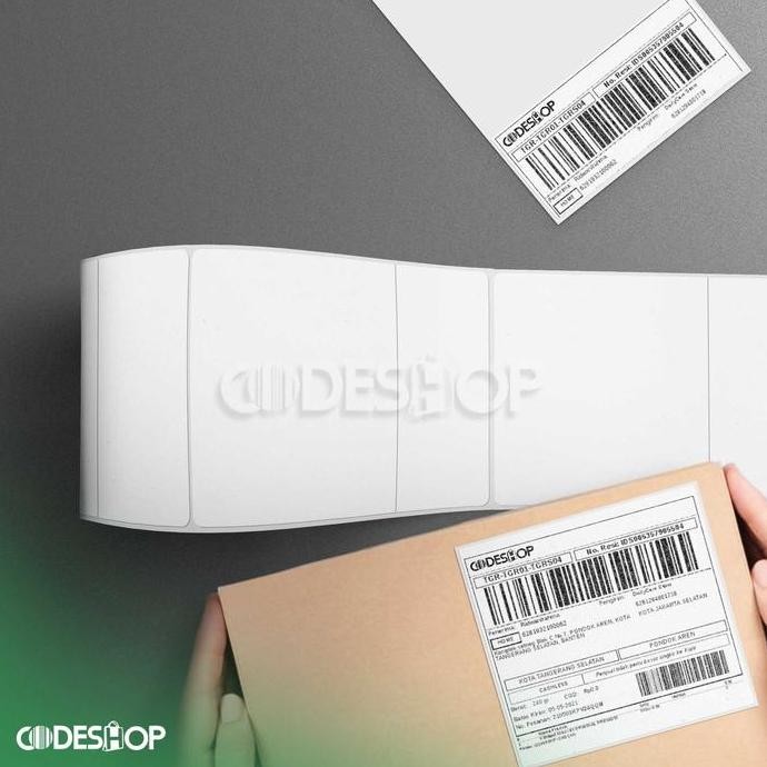 

New Label Barcode 102 X 127 Mm 1 Line Gap Core 1" ( Resi Jne ) Thermal