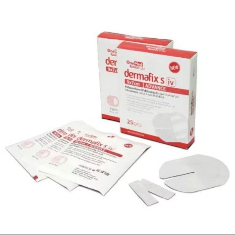 Dermafix IV 9x7 cm - IV Dressing box isi 25 MURAH