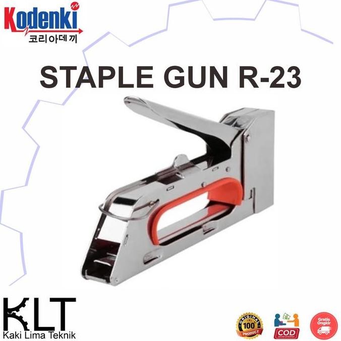 

Staple Staples Stapler Gun Alat Paku Tembak Staple Paku R23 Kodenki Kdk-Gtm923 Co