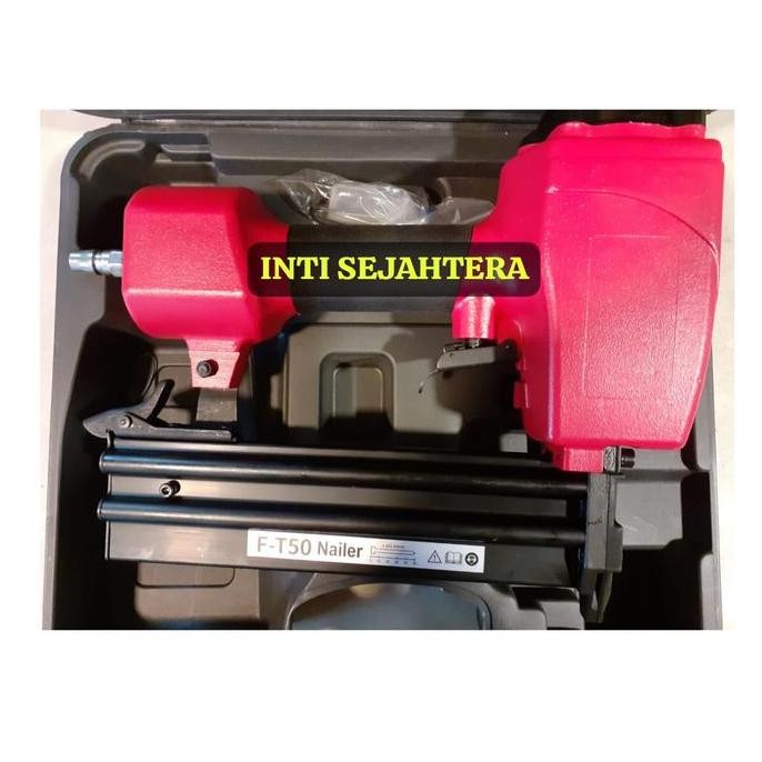 

Gun Stapler T50/Mesin Paku Tembak Angin/Staples/Air Nailler/Pneumatic Co