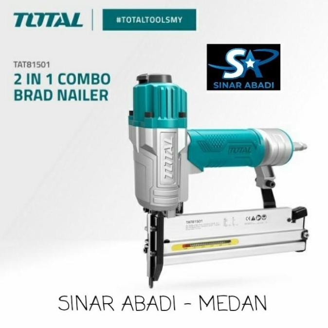 

Ga18 Mesin Paku Tembak Staples 2 In 1 Nail Gun Brad Nailer Air Total Co
