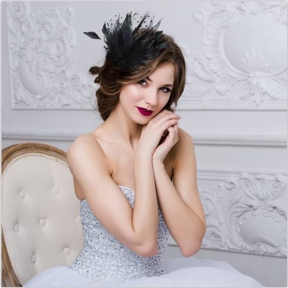 Berkualitas Bando Pesta Mewah Bunga Mahkota Aksesoris Rambut Bando Pesta Aksesoris Pesta Hiasan Ramb