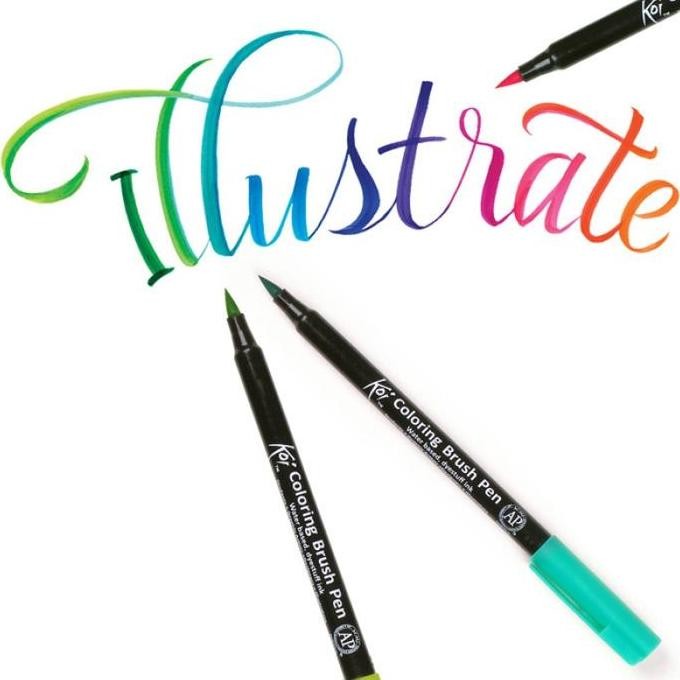 

Sakura Koi Coloring Brush Pen - 24 Color Set