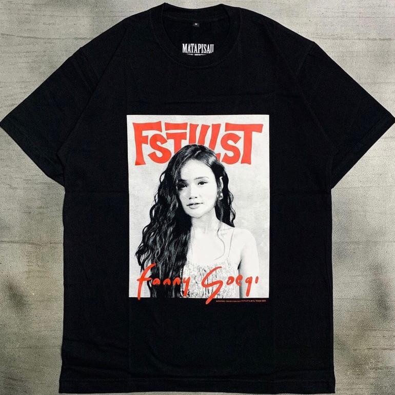 Terviral T-Shirt Fstvlst X Fanny Soegi Enam Masa Black & White Bahan Cotton Combad 24.S