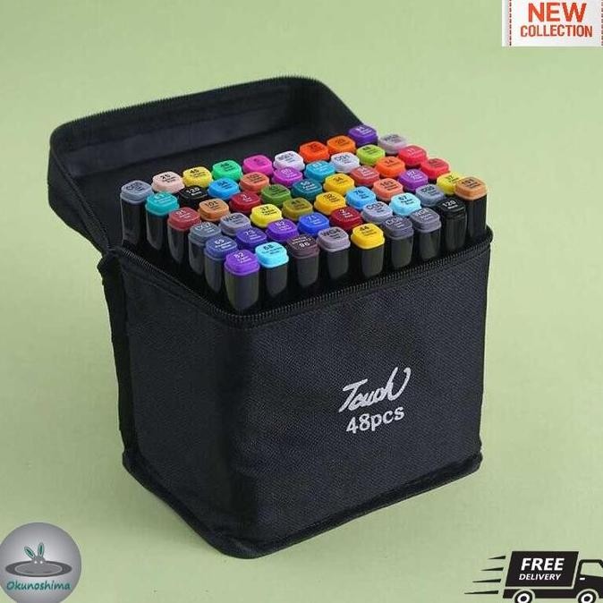 

PROMO! Fine Art Dual Brush Pen Market Set Spidol Ganda Dua Tip Multi Color