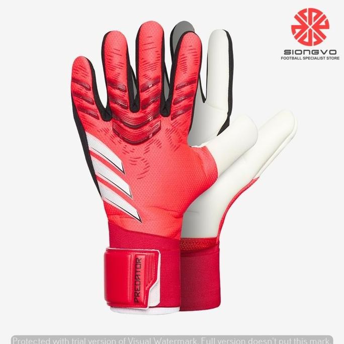 SARUNG TANGAN KIPER ANAK - ADIDAS PREDATOR 25 GL COMPETITION GK GLOVE PURE VICTORY JR JUNIOR JH3821