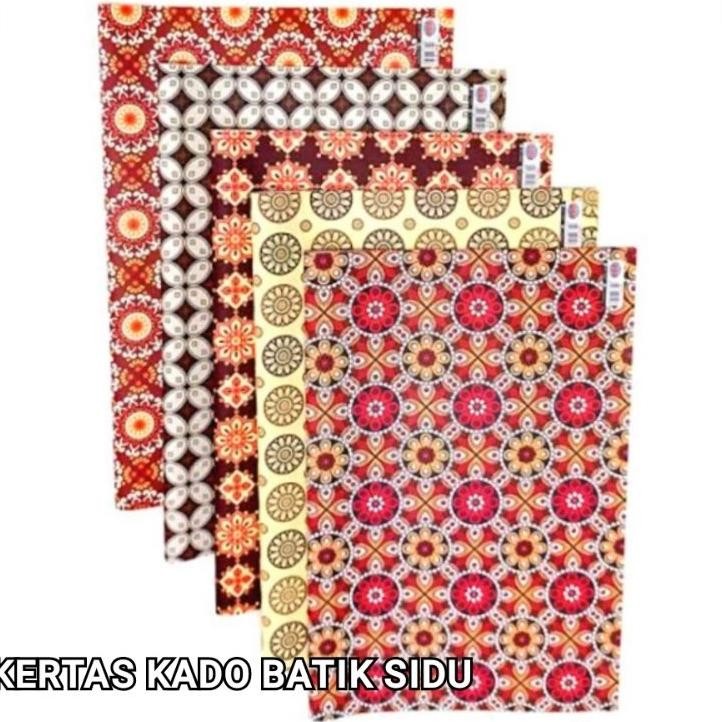 

Kertas Kado Batik Sidu Kiky Isi 20 Lembar