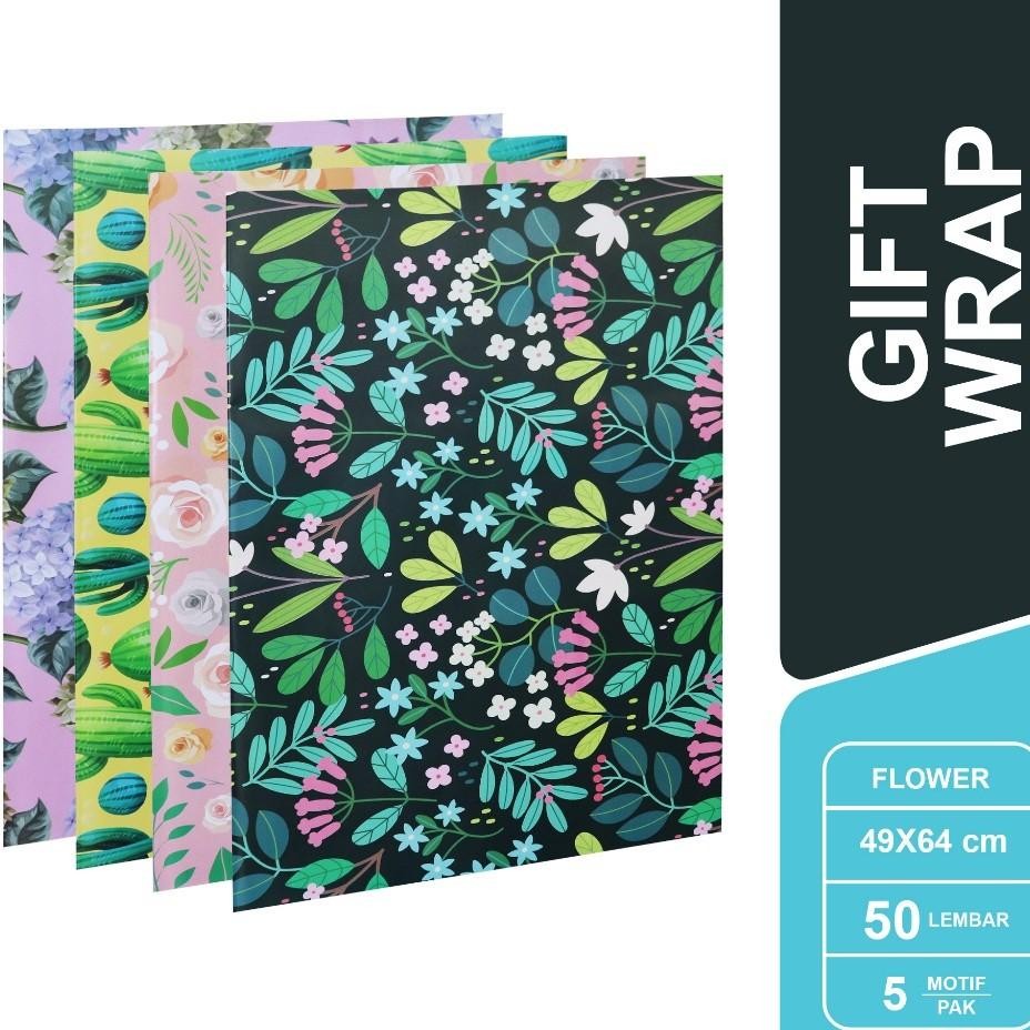 

Bms Tangerang Sidu Kertas Kado Glossy Motif Bunga L Gift Wrap 1 Pa Isi 50 Lembar Sdu Gw K Flo Ap