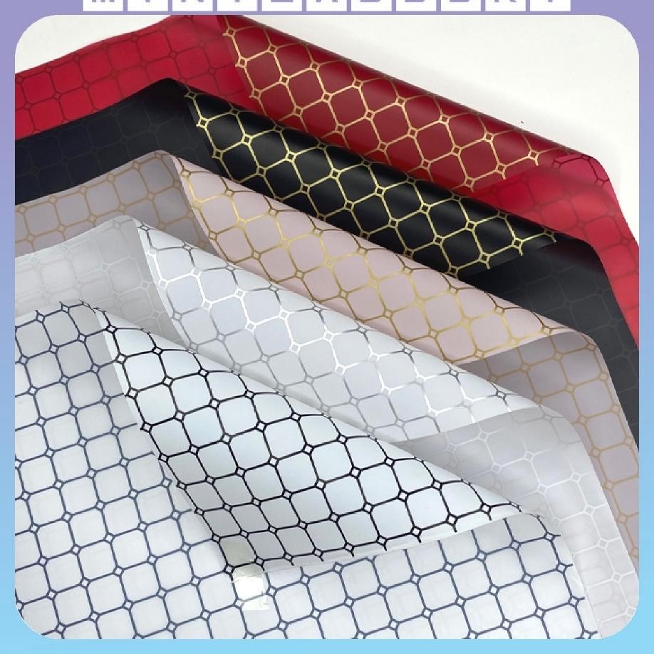 

20 Lembar Kertas Buket Bunga Cellophane Goldflower Wrapping R Flst Hand Bouquet Kertas Kado Kb6246