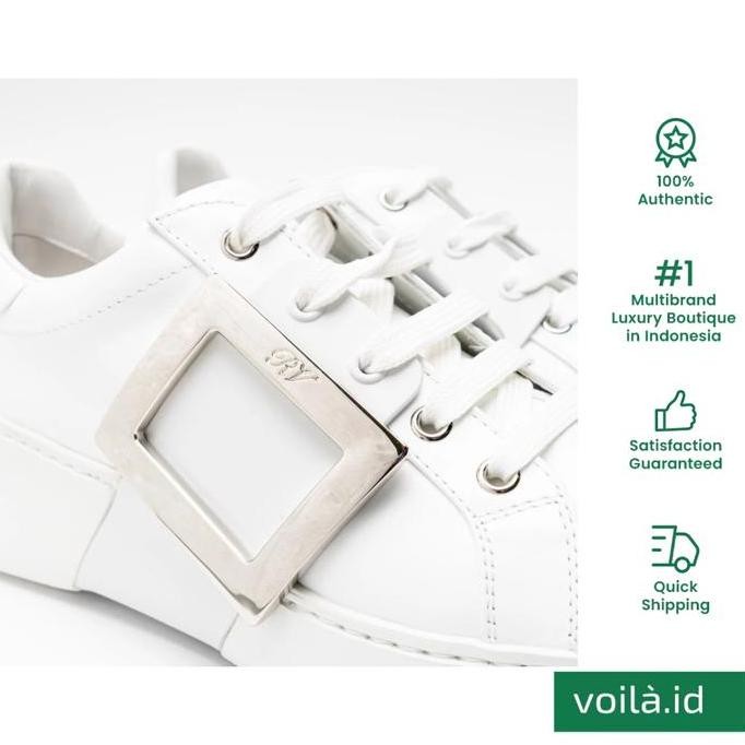 Voilaid Roger Vivier Viv Skate Sneakers White Women - Rvw54226150Lxqb001