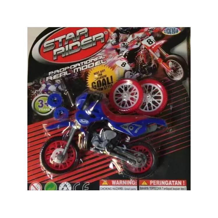 MAINAN MOTOR CROSS STAR RIDER 323 / MAINAN DIY MOTOR MURAH