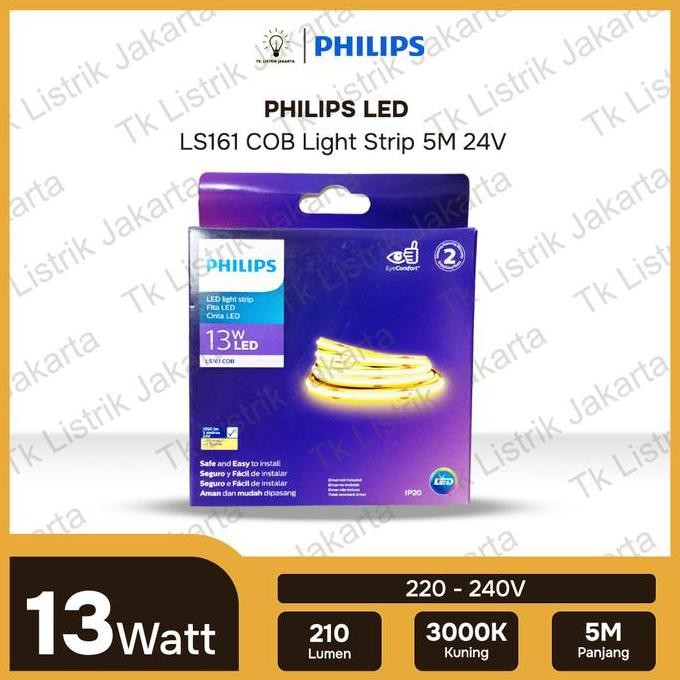 Philips Led Strip Cob Ls161 5M 24V 13W/Mtr New Stok
