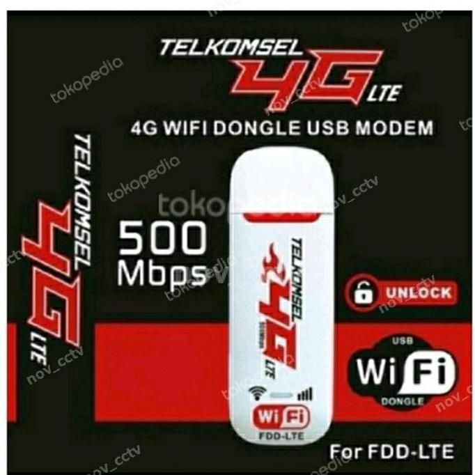 Modem Wifi Mifi 4G Lte Modem Usb 500Mbps Untuk Cctv Dll