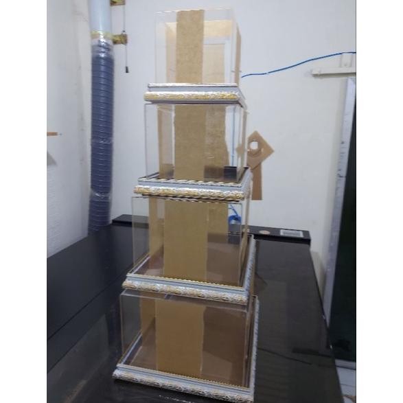 Kotak Akrilik Seserahan Hantaran Satuan