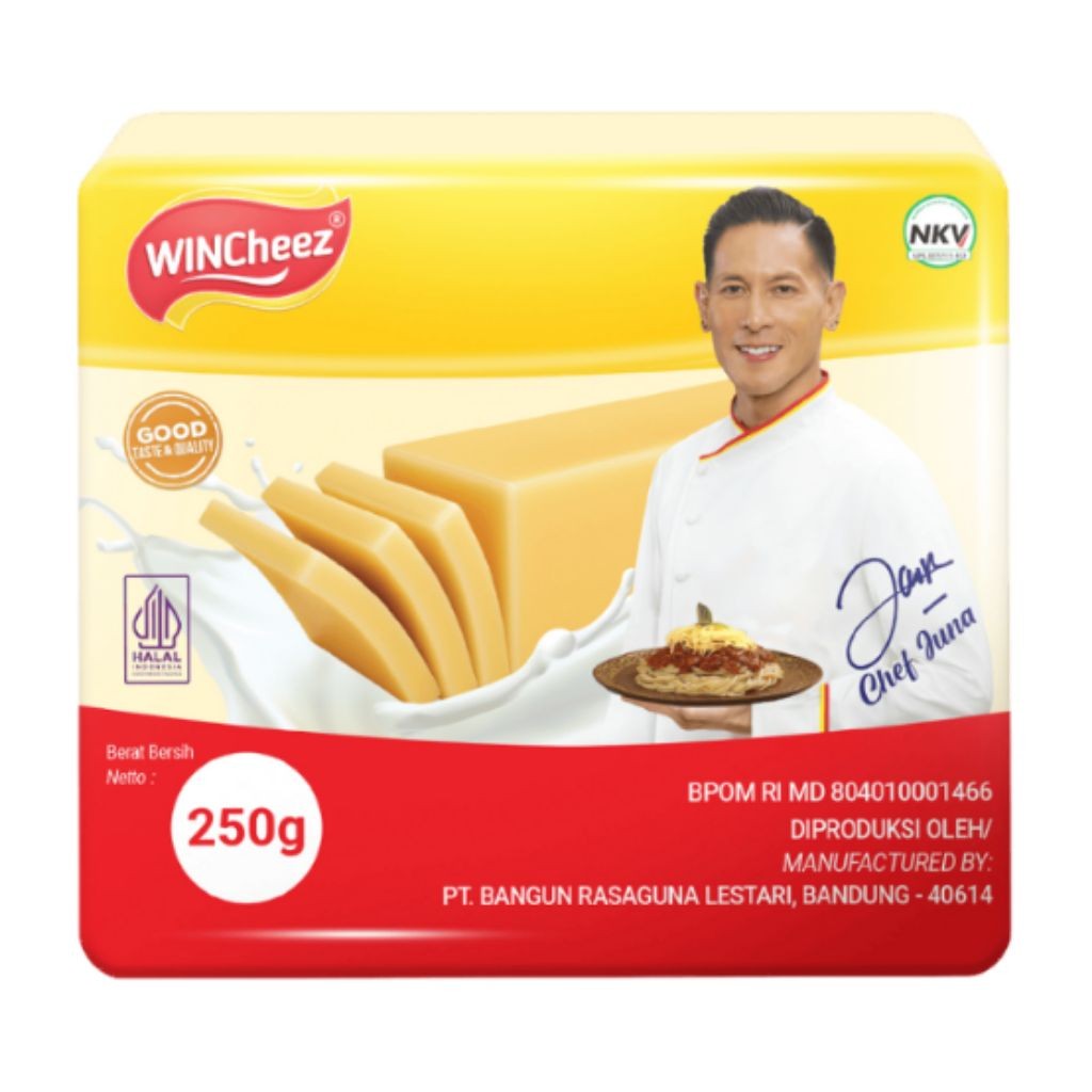 

KEJU WINCHEEZ 250GR CHEDDAR CHEESE WINCEZ WINCIS WINCHES WINCHEZ KEJU TOPPING TOPING SERUT PARUT HALAL