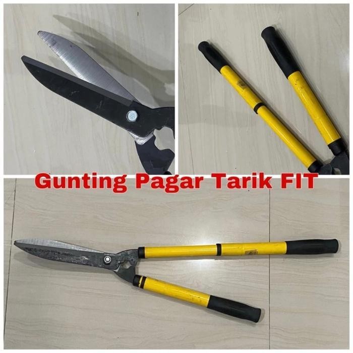 GFM camel gunting pagar adjustable panjang / gunting rumput / gunting tanaman / gunting bunga / gunt