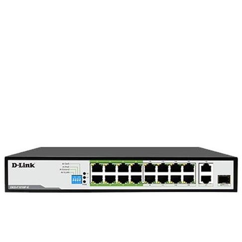 BEBAS ONGKIR - DLINK DES-F1018P-E Switch POE 16 Port