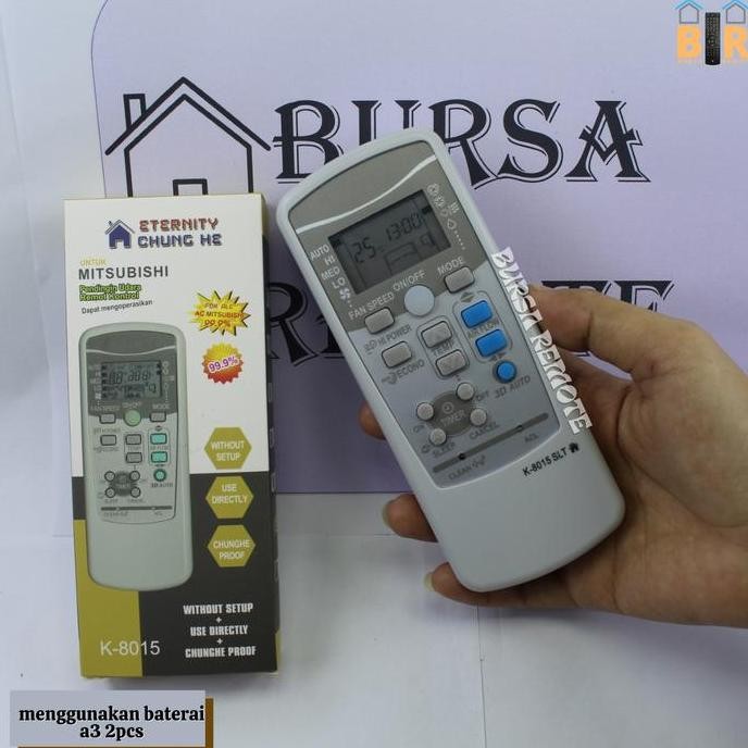 DS152 }} Remote AC Mitsubishi K-0815 3D RKX502A001 RKX502A001S RKX502A001P RKX5