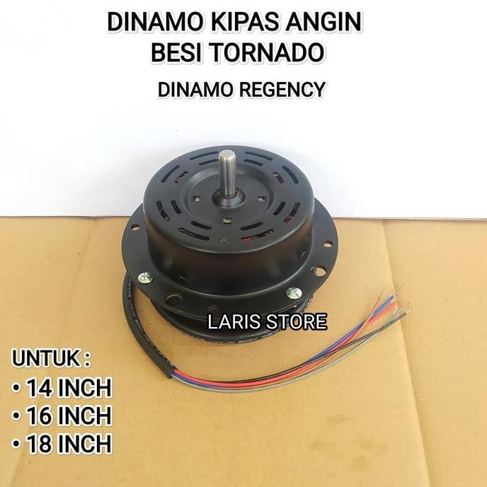 DT7 >> DINAMO / MESIN KIPAS ANGIN REGENCY / KIPAS ANGIN TORNADO 14 16 18 INCH