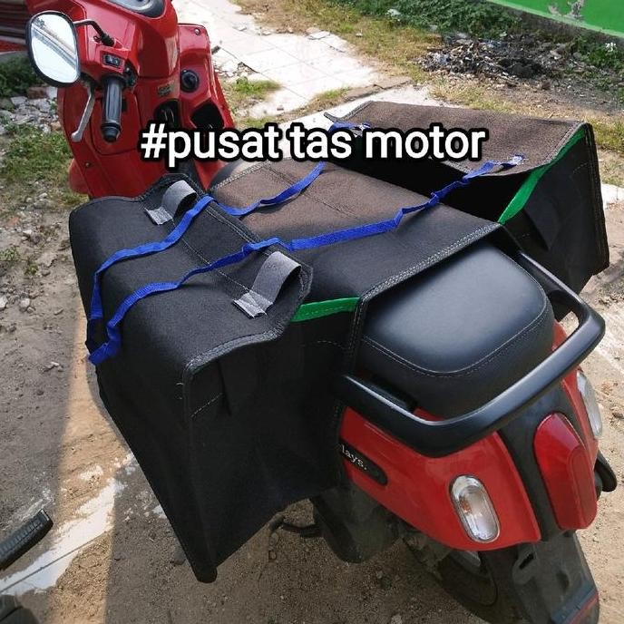 DR41>> tas motor obrok tas kurir kain corduroy alot