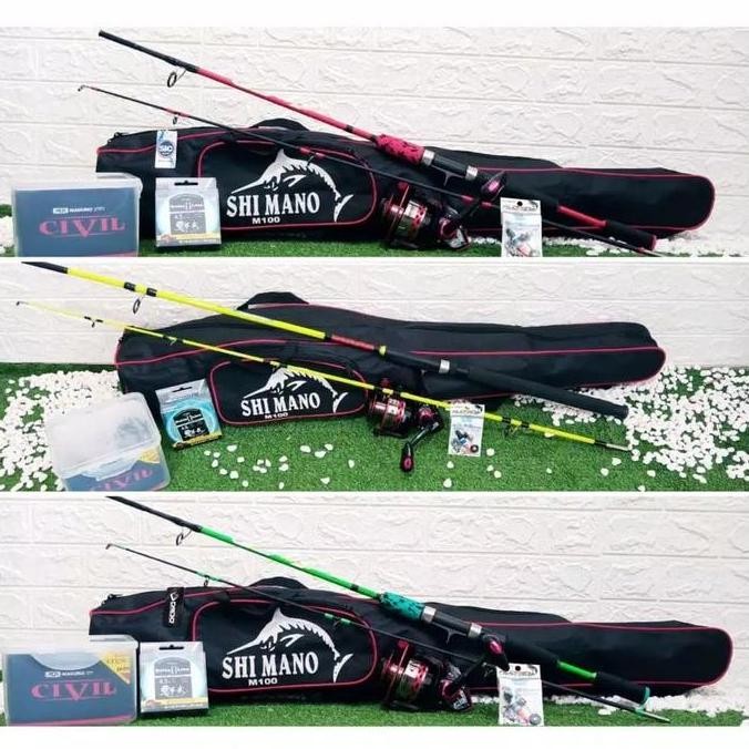 SET PANCING LAUT MAGURO ASLI KUAT DRAG HINGGA 30KG LENGKAP