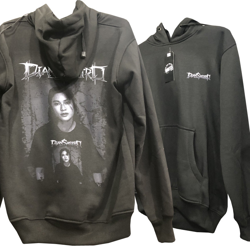 Sweater Dian Sastro X Deadsquad Hoodie Bahan Cotton Fleece [Hoodie Pullover & Zipper] | Size M L XL 