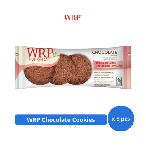 

WRP Chocolate Cookies 30gr x 3 pcs