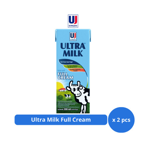 

Ultra Milk Full Cream 200ml x 2 pcs