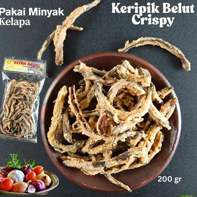 

Belut Goreng Crispy Keripik Belut Renyah Gurih Siap Makan