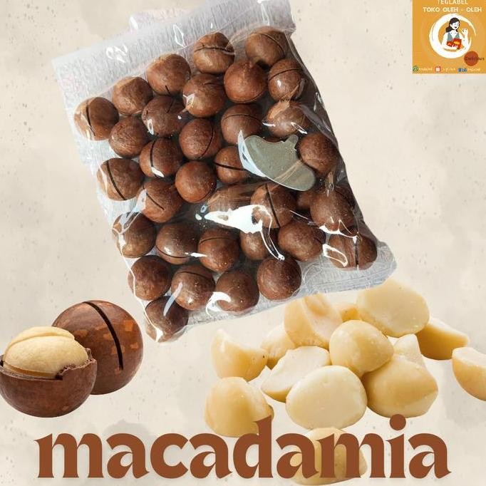 

Kacang Macadamia Nut Roasted Panggang Premium Cemilan Makanan Sehat