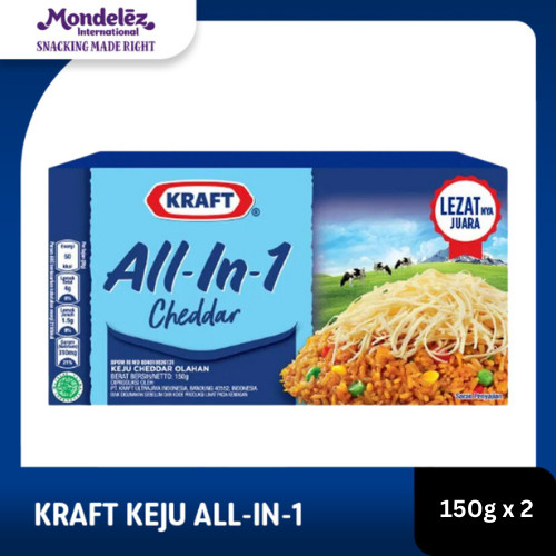 

[Cuci Gudang] Buy 1 Get 1 Kraft Keju All in 1 Box 150g - Near ED