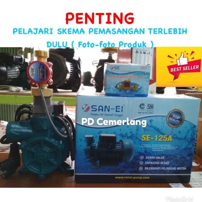 Pompa Air Pendorong Otomatis San Ei Harga Termurah
