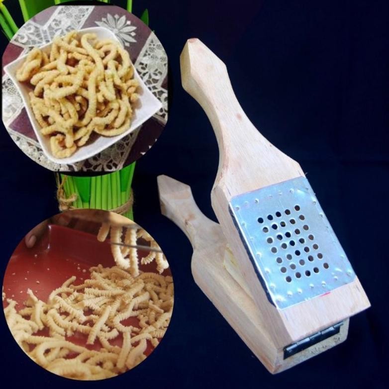 CETAKAN KUE AKAR KELAPA BESAR / CETAKAN ULAT SUTRA TELOR GABUS JUMBO / CETAKAN KUE ULAT SUTERA TUSUK