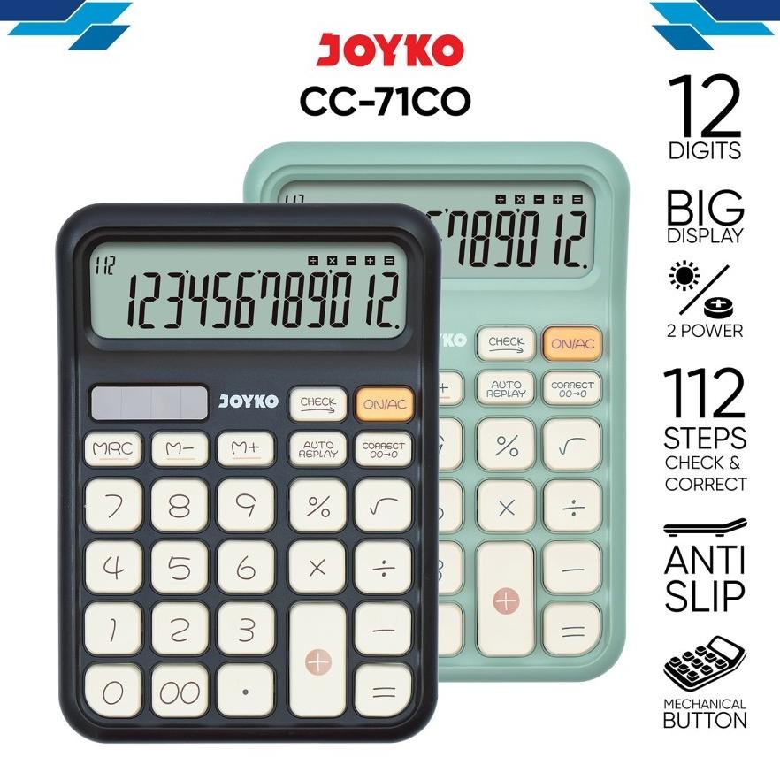 

Wes-24 Ryu-56 Hjg-7 Stylist Color Calculator Joyko Cc-71Co - Kalkulator Fancy Warna Desktop Meja Viral Wes-24