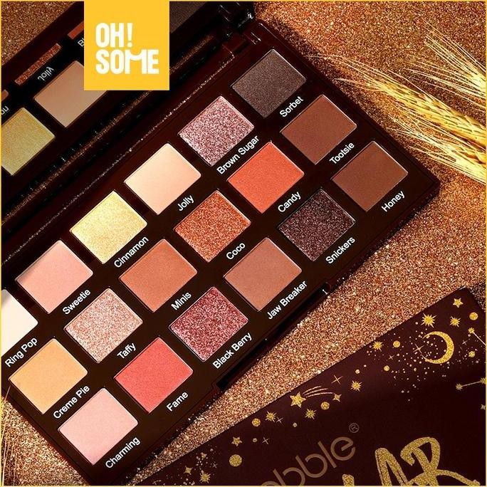 OHSOME-FEBBLE 18 colors  Stellar Make Up Eyeshadow Palette /baked eyeshadow /Glitter Eyeshadow /eyes